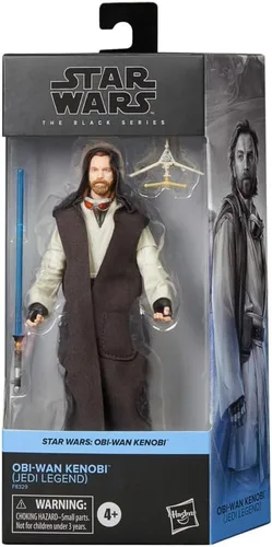 Vista 2 de Star Wars: Obi-Wan Kenobi Black Series Obi-Wan Kenobi Figura de acción exclusiva [Leyenda Jedi]