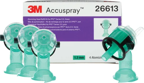 Vista 8 de 3M Accuspray - Recambios de boquilla de pistola de pintura para PPS 2.0, 26612, 0.047 pulgadas, color azul, uso con sistema de pistola