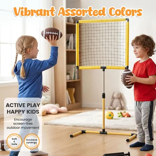 Vista 4 de Shindel 6 piezas mini balones de fútbol inflables, balones de fútbol impermeables de 6.3 pulgadas, juguetes para niños perfectos para juegos al aire