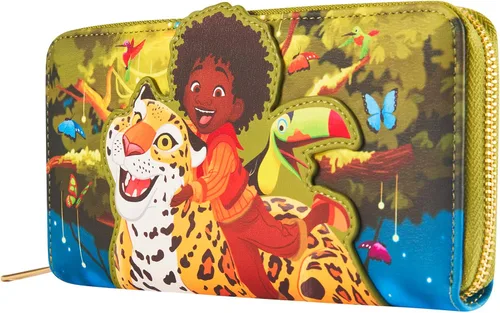 Vista 6 de Loungefly Disney Encanto - Cartera de Antonio y Parce The Jaguar, exclusiva de Tienda, multicolor