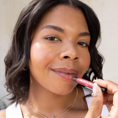 Vista 6 de Burt's Bees Shimmer - Juego de tinte labial tintado, hidratante para hidratación durante todo el día con acabado pigmentado brillante
