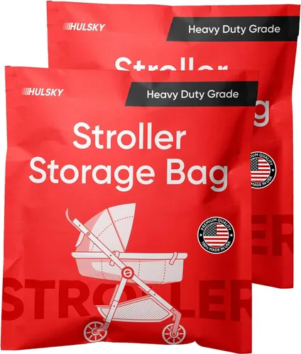 Vista 10 de Bolsa de almacenamiento para cochecito – Calidad premium fabricada en Estados Unidos – Bolsa de cochecito resistente de 4 mil para mudanza