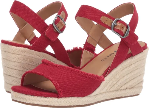 Vista 7 de Lucky Brand Sandalias de cuña Mindra para mujer, Azul