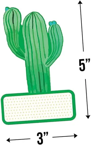 Vista 2 de Recortes de cactus - 48 piezas - Actividades educativas y de aprendizaje para niños