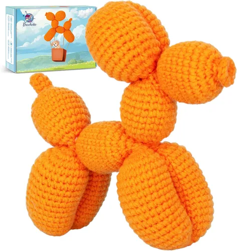 Vista 19 de Crochetta Kit de ganchillo para principiantes, kit de inicio de ganchillo con tutoriales en video paso a paso, kit de ganchillo para principiantes