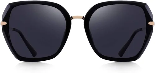 Vista 2 de Lentes de sol polarizados para mujer, con protección UV400, anteojos de moda