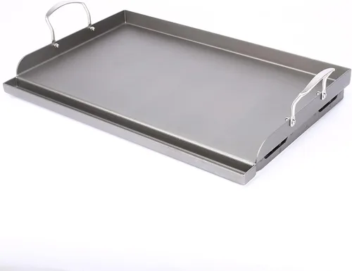 Vista 12 de Utheer Parrilla reversible para todas las estufas Camp Chef de 14 y 16 pulgadas, plancha de hierro fundido, para estufa Camp Chef Explorer de 2
