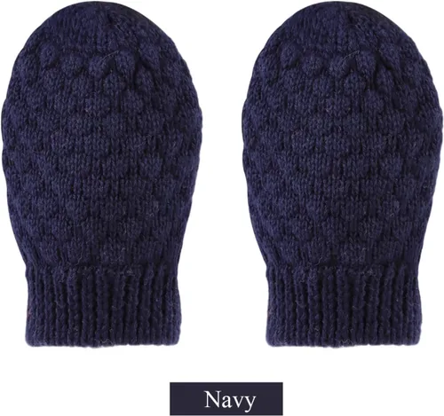 Vista 18 de Guantes de punto para bebés, niños y niñas, guantes de invierno para recién nacidos, guantes de 0 a 3 años