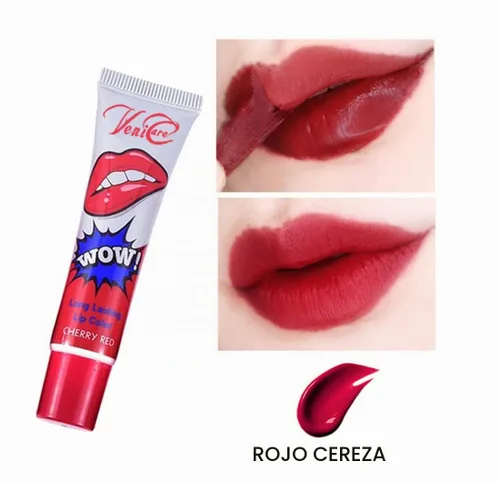 Vista 6 de VeniCare Brillo de labios para manchas de labios, 6 colores, tatuaje, color mágico, máscara de tinte de larga duración, impermeable