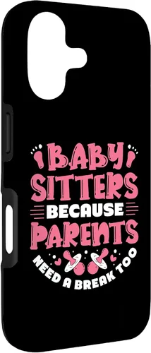 Vista 3 de Babysitters Because Parents Need - Babysitter Babysitting Case for iPhone 17