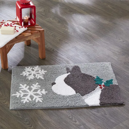 Vista 6 de SKL Home Vern Yip by Fa La La - Alfombra para perros, color gris