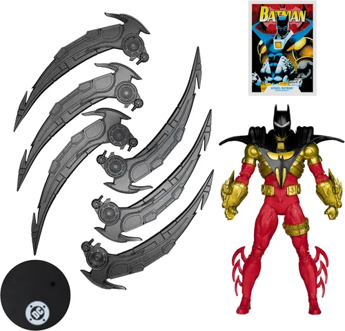 Vista 2 de McFarlane Toys - DC Multiverse Azrael Batman (Knightquest) Figura de acción de 7 pulgadas