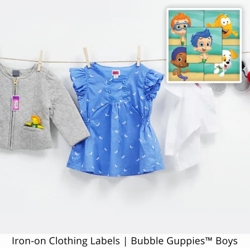 Vista 13 de Blaze and The Monster Machines - El paquete de ropa personalizado incluye etiquetas adhesivas, planchas y bolsas para niños, impermeables y aptas