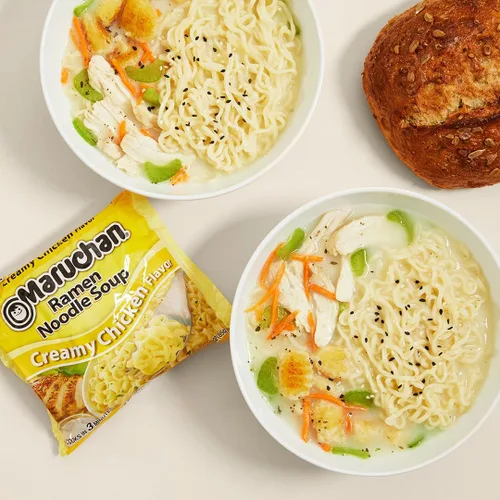 Vista 3 de Maruchan Variedad de fideos ramen, 7 sabores, porciones individuales de 3