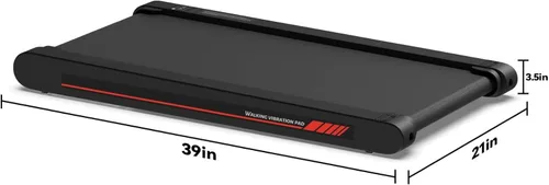 Vista 9 de Sperax Walking Treadmill Pad with APP, 3 in 1 Under Desk Treadmill, 400W Low Noise Walking Vibration Pad with Remote Control,Portable Treadmills for
