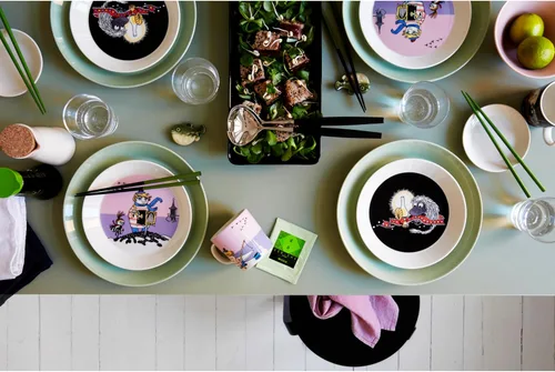 Vista 8 de Arabia Moomin - Taza de 10 onzas, color negro
