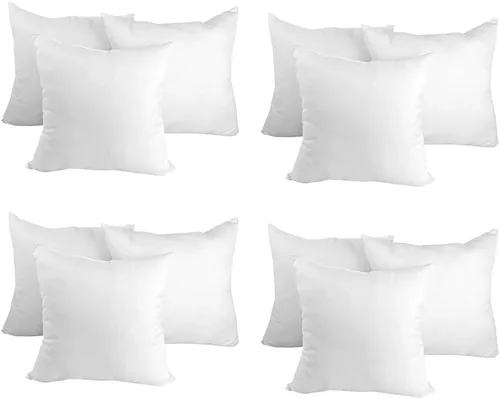 Vista 11 de Hometex Canada Relleno de almohada de 14 x 24 pulgadas, funda de tela de poliéster de primera calidad