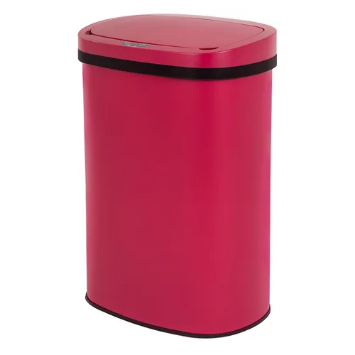 Vista 11 de Basurero de cocina con sensor de movimiento automático con tapa, cubo de basura sin contacto de 50 litros/13 galones, cubo de basura impermeable