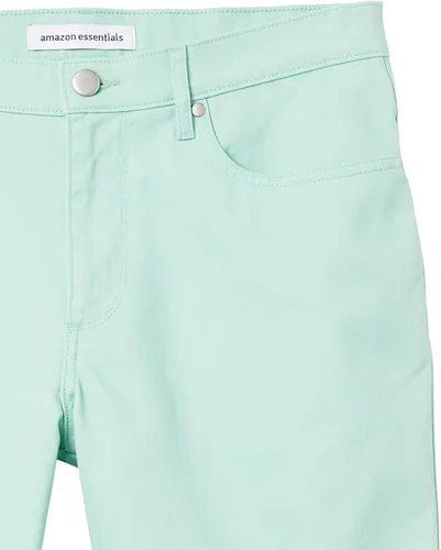 Vista 5 de Tienda Essentials Pantalones cortos de 5 bolsillos elásticos de entrepierna de 9 pulgadas para hombre