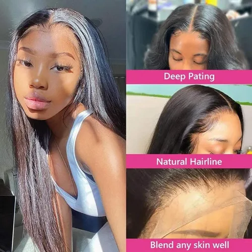 Vista 126 de Beauty Forever Yaki - Extensiones de cabello humano virgen mongol sin procesar, grado 12A, 3 paquetes de cabello humano virgen mongol sin procesar