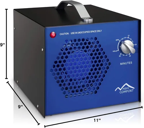 Vista 10 de Generador comercial azul del ozono del purificador del aire con ULTRAVIOLE