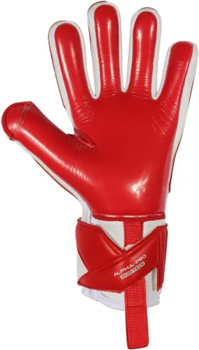 Vista 4 de GK Saver Football Goalkeeper Goalie Gloves Anti-Slip Grip Palms Alpha Series Goalkeeping GK Gloves Size 6 to 11