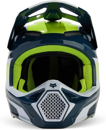 Vista 7 de Fox Racing Casco unisex V1 para motocross para motocross, índigo oscuro, talla S