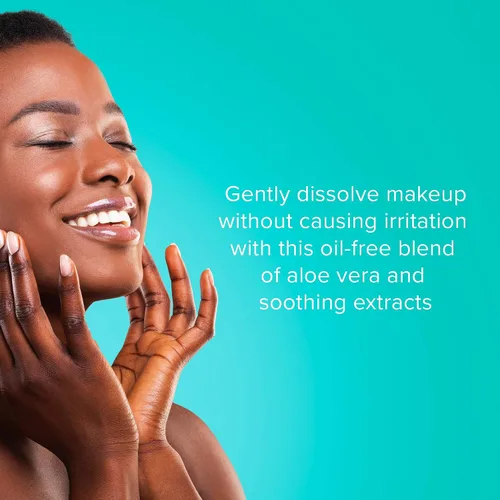 Vista 2 de ClarityRx Removedor suave de maquillaje facial y de ojos, limpiador facial calmante natural a base de plantas con antioxidantes para todo