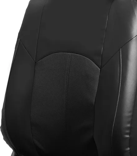 Vista 6 de Set completo fundas para asiento de coche FH Group, Negro