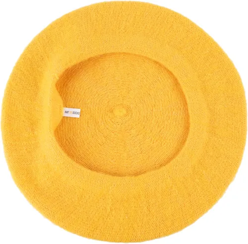Vista 55 de Hat To Socks Boina francesa de mezcla de lana para hombre y mujer en colores lisos