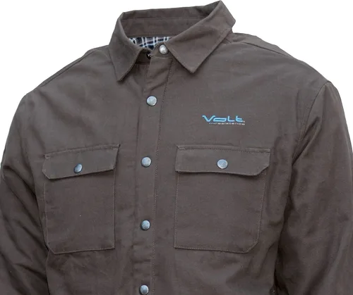 Vista 4 de Outfitter - Chaqueta térmica de 5 V con batería USB Powerbank, sistema de calor de capa cero