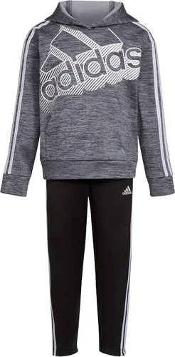 Vista 2 de adidas Conjunto de pantalón con capucha de 2 piezas para niños