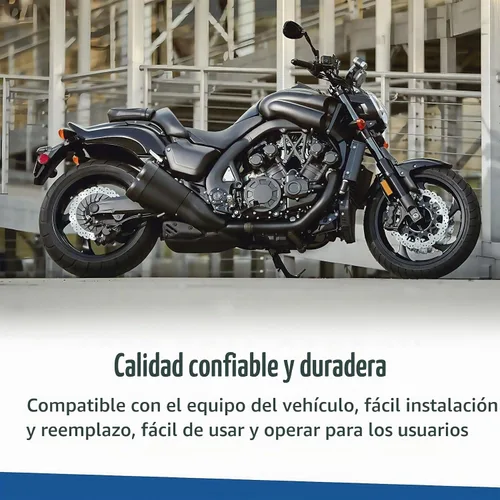 Vista 7 de WFLNHB 2 unids motocicleta intermitentes intermitentes luz de repuesto para Honda VTX Steed Magna 250 400 750