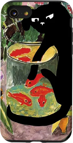 Vista 18 de Matisse's Goldfish and A Cat Case for iPhone 17