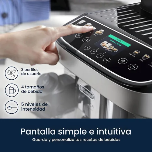 Vista 4 de De'Longhi Magnifica Evo Next - Máquina automática de café expreso
