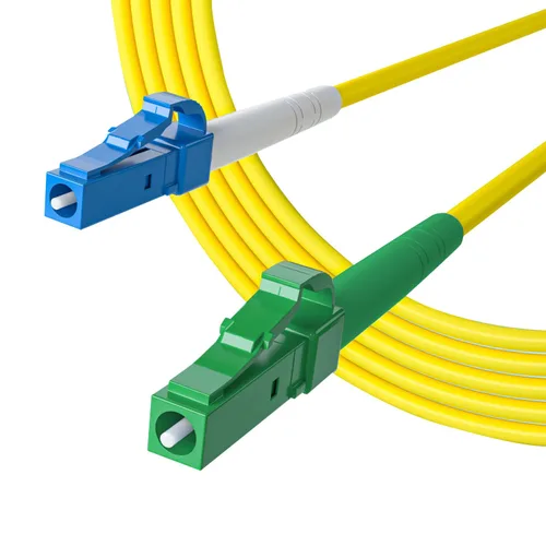 Vista 7 de 10Gtek Simplex Fiber Patch Cable - LC to LC Single-Mode Fiber Optic Cord Jumper, SMF, 9/125μm, Yellow, 3-Meter(9.8-ft)