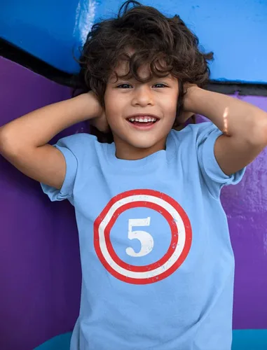 Vista 3 de Tstars Capitán 3er cumpleaños camisa niño tercer traje 3 años niño niño regalo fiesta camisas
