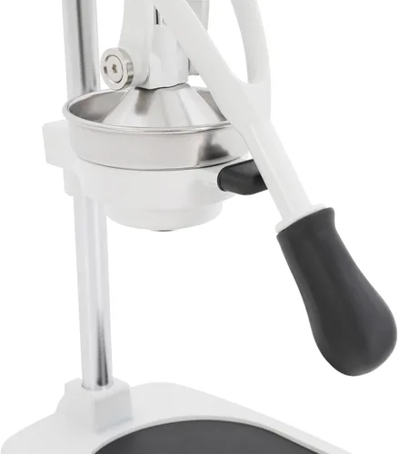 Vista 7 de Exprimidor manual de exprimidor de jugo, exprimidor manual de prensa de frutas para naranja, uva, limón, acero inoxidable, cabeza de prensa