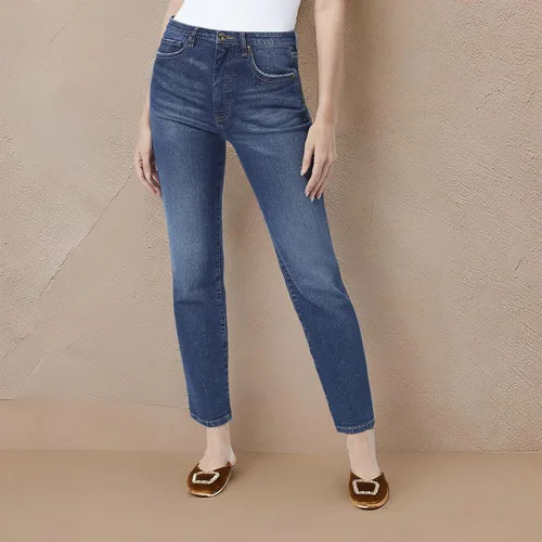 Vista 4 de Sam Edelman Tobillo recto delgado de talle alto para mujer