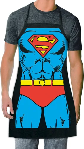 Vista 9 de ICUP DC Comics - Delantal ajustable de Batgirl Be The Character talla para adulto, 100% algodón, color negro
