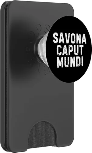 Vista 8 de Savona Caput Mundi Città Simpatica Uomo Donna Bambino PopSockets Adhesive PopGrip
