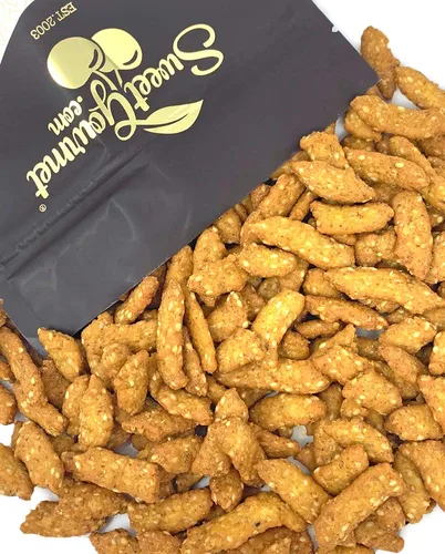 Vista 6 de SweetGourmet Palitos de sésamo de salvado de avena Snack saludable 1 libra