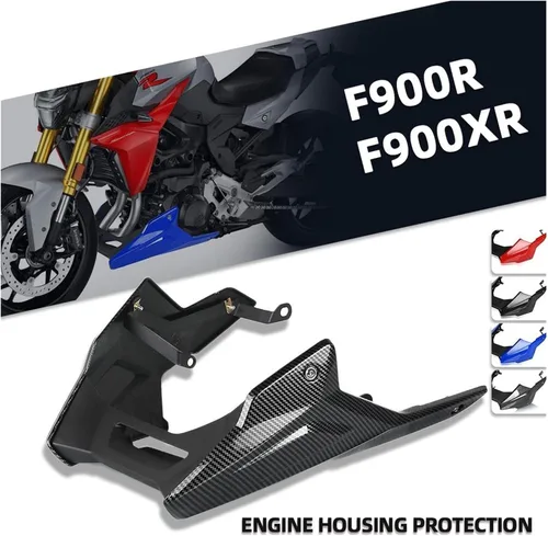 Vista 2 de Carenados de marco de motocicleta para BMW F900R F900XR F 900XR F900 XR protección de carcasa del motor de motocicleta, alerón de motor, kit
