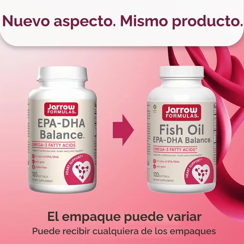Vista 2 de Equilibro EPA-DHA de Jarrow Formulas, EPADHA120, 120, 1, 1