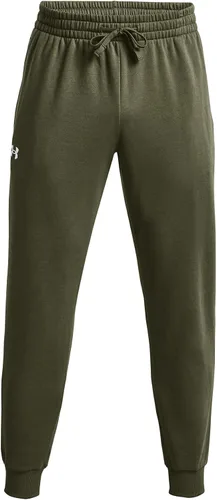 Vista 35 de Under Armour Rival - Pantalones de correr de forro polar para hombre (001) Negro / Blanco