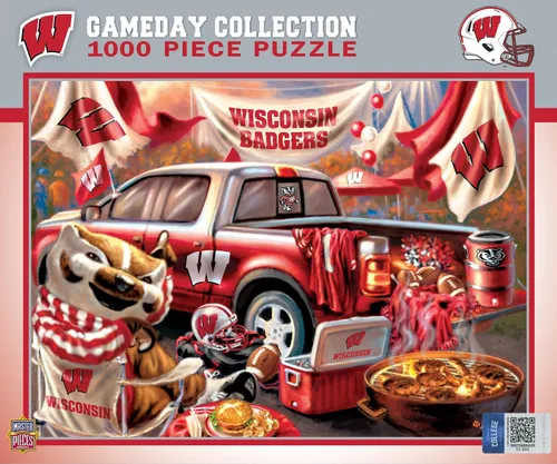 Vista 22 de MasterPieces Rompecabezas de 1000 piezas para adultos, NCAA de Texas A&M Aggies Gameday de 19.25 x 26.75 pulgadas
