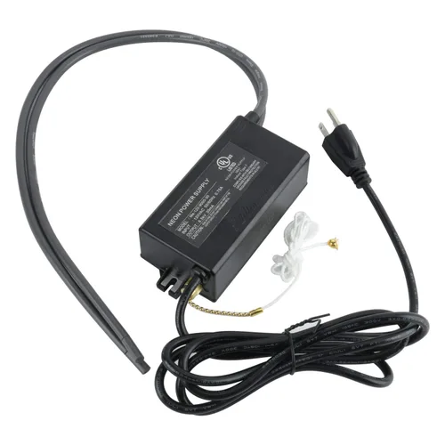 Vista 8 de 6.5KV Transformador de neón, fuente de alimentación de señal de neón de 30 mA con certificación UL Me-120-9000-30 Transformador electrónico de luz