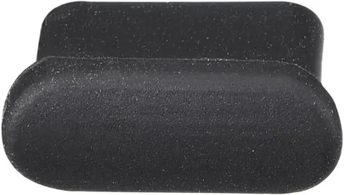 Vista 2 de uxcell 20pcs Tipo C Protectores de Silicona Tapa Puerto Cubierta Anti Polvo Negro