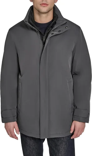 Vista 14 de Dockers Men's Dwight Soft Shell Bib Jacket