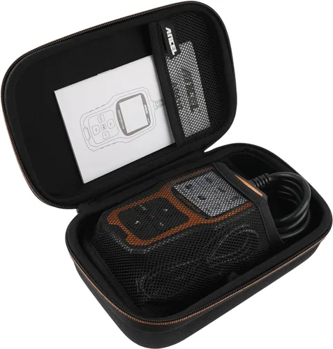 Vista 4 de ANCEL Bolsa protectora de almacenamiento para OBD2 escáner lector de código herramienta de escaneo de diagnóstico probador de batería